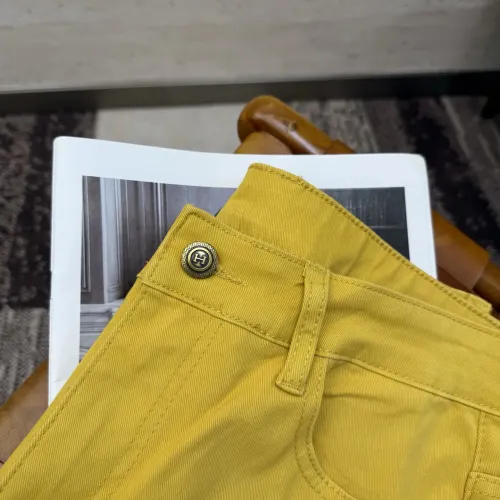 Replica Hermes Jeans For Men #1393701 $88.00 USD for Wholesale