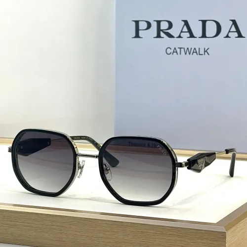 Wholesale Prada AAA Quality Sunglasses #1393887 $64.00 USD, Wholesale Quality Replica Prada AAA Quality Sunglasses