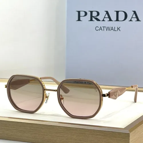 Wholesale Prada AAA Quality Sunglasses #1393891 $64.00 USD, Wholesale Quality Replica Prada AAA Quality Sunglasses