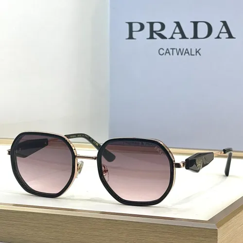 Wholesale Prada AAA Quality Sunglasses #1393892 $64.00 USD, Wholesale Quality Replica Prada AAA Quality Sunglasses