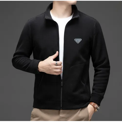 Wholesale Prada Jackets Long Sleeved For Men #1393947 $64.00 USD, Wholesale Quality Replica Prada Jackets