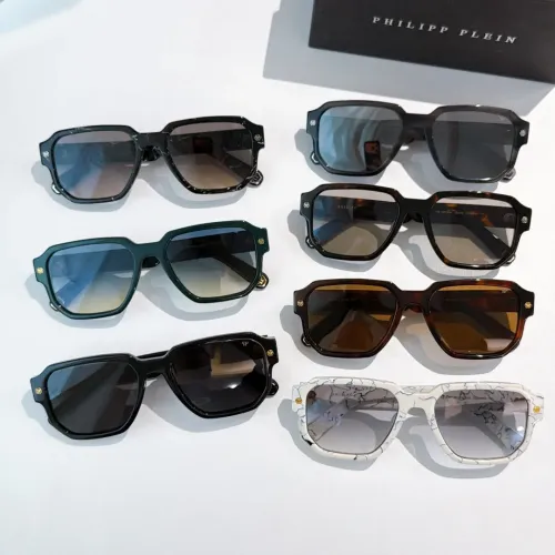 Replica Philipp Plein PP AAA Quality Sunglasses #1393973 $80.00 USD for Wholesale