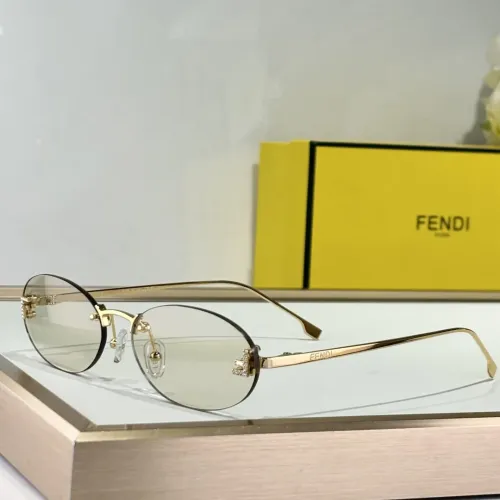 Wholesale Fendi AAA Quality Sunglasses #1393994 $64.00 USD, Wholesale Quality Replica Fendi AAA Quality Sunglasses
