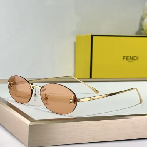 Wholesale Fendi AAA Quality Sunglasses #1393995 $64.00 USD, Wholesale Quality Replica Fendi AAA Quality Sunglasses