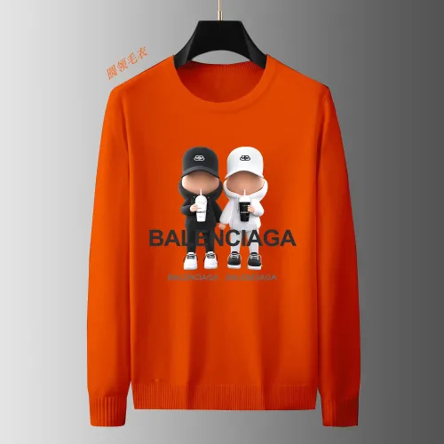 Wholesale Balenciaga Sweaters Long Sleeved For Men #1394017 $48.00 USD, Wholesale Quality Replica Balenciaga Sweaters