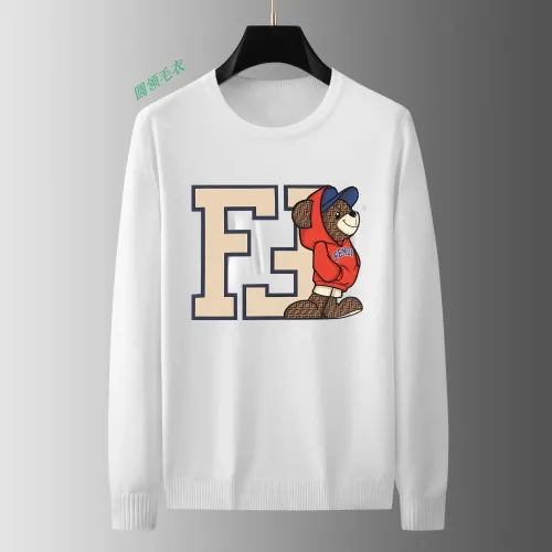 Wholesale Fendi Sweaters Long Sleeved For Men #1394053 $48.00 USD, Wholesale Quality Replica Fendi Sweaters