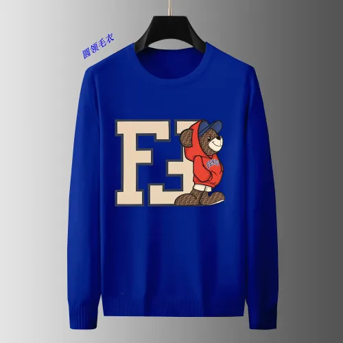 Wholesale Fendi Sweaters Long Sleeved For Men #1394055 $48.00 USD, Wholesale Quality Replica Fendi Sweaters