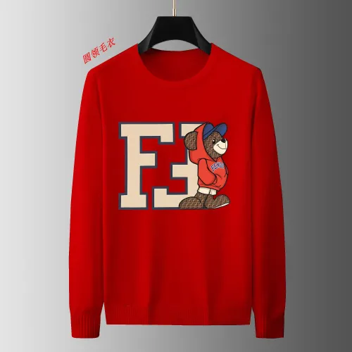 Wholesale Fendi Sweaters Long Sleeved For Men #1394056 $48.00 USD, Wholesale Quality Replica Fendi Sweaters