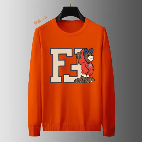 Wholesale Fendi Sweaters Long Sleeved For Men #1394057 $48.00 USD, Wholesale Quality Replica Fendi Sweaters
