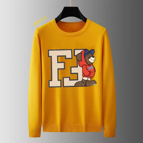 Wholesale Fendi Sweaters Long Sleeved For Men #1394058 $48.00 USD, Wholesale Quality Replica Fendi Sweaters