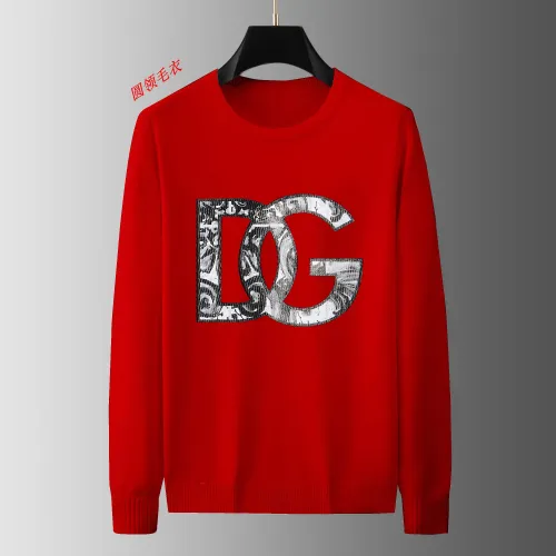 Wholesale Dolce &amp; Gabbana D&amp;G Sweaters Long Sleeved For Men #1394062 $48.00 USD, Wholesale Quality Replica Dolce &amp; Gabbana D&amp;G Sweaters
