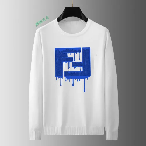 Wholesale Fendi Sweaters Long Sleeved For Men #1394071 $48.00 USD, Wholesale Quality Replica Fendi Sweaters