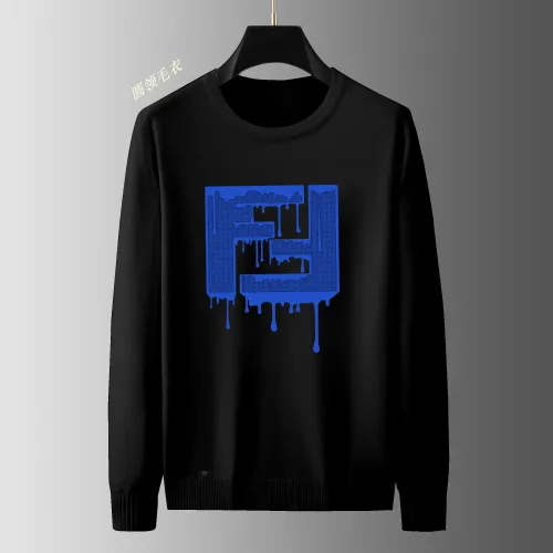 Wholesale Fendi Sweaters Long Sleeved For Men #1394072 $48.00 USD, Wholesale Quality Replica Fendi Sweaters