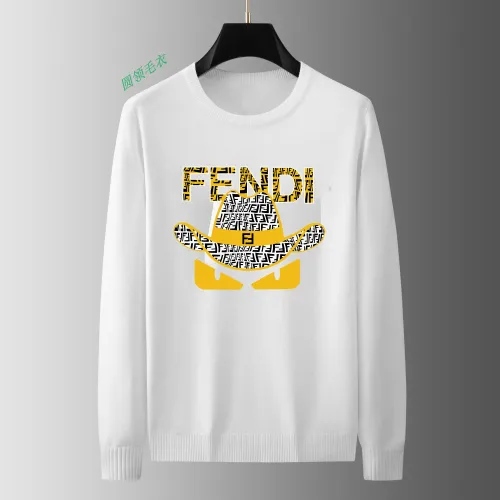 Wholesale Fendi Sweaters Long Sleeved For Men #1394084 $48.00 USD, Wholesale Quality Replica Fendi Sweaters