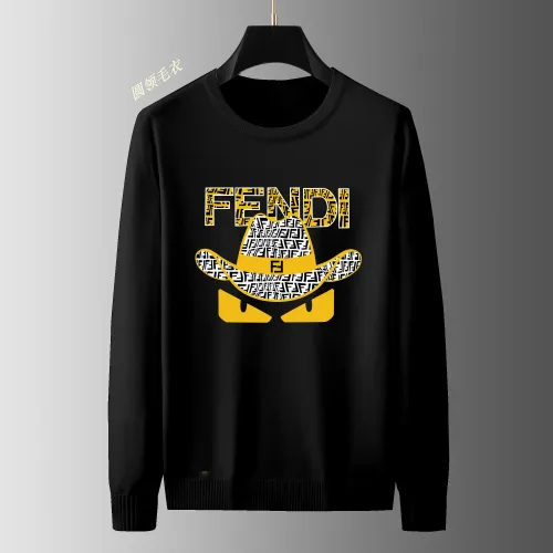 Wholesale Fendi Sweaters Long Sleeved For Men #1394085 $48.00 USD, Wholesale Quality Replica Fendi Sweaters