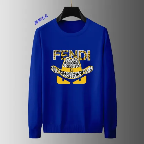 Wholesale Fendi Sweaters Long Sleeved For Men #1394086 $48.00 USD, Wholesale Quality Replica Fendi Sweaters