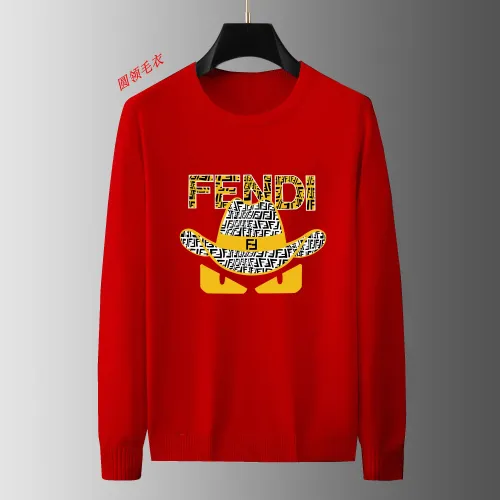 Wholesale Fendi Sweaters Long Sleeved For Men #1394087 $48.00 USD, Wholesale Quality Replica Fendi Sweaters