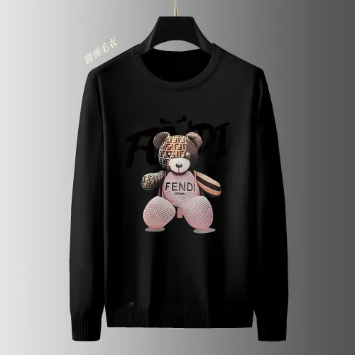 Wholesale Fendi Sweaters Long Sleeved For Men #1394103 $48.00 USD, Wholesale Quality Replica Fendi Sweaters