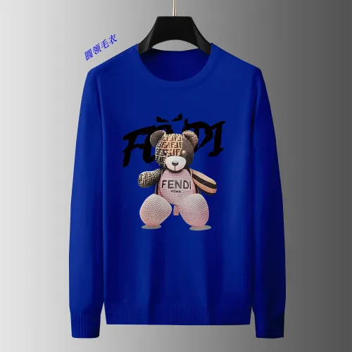 Wholesale Fendi Sweaters Long Sleeved For Men #1394104 $48.00 USD, Wholesale Quality Replica Fendi Sweaters