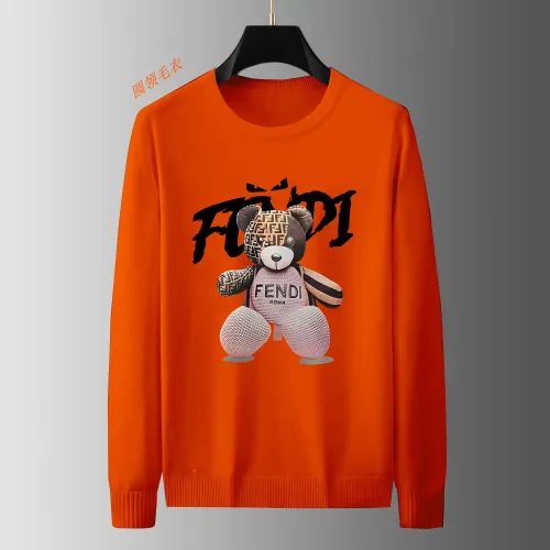 Wholesale Fendi Sweaters Long Sleeved For Men #1394106 $48.00 USD, Wholesale Quality Replica Fendi Sweaters