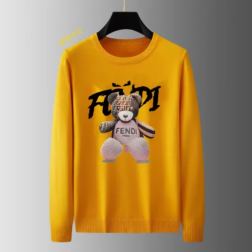 Wholesale Fendi Sweaters Long Sleeved For Men #1394107 $48.00 USD, Wholesale Quality Replica Fendi Sweaters