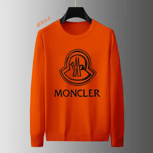 Wholesale Moncler Sweaters Long Sleeved For Men #1394119 $48.00 USD, Wholesale Quality Replica Moncler Sweaters
