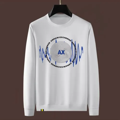 Wholesale Armani Hoodies Long Sleeved For Men #1394133 $48.00 USD, Wholesale Quality Replica Armani Hoodies