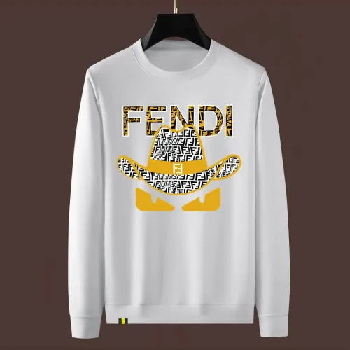 Wholesale Fendi Hoodies Long Sleeved For Men #1394137 $48.00 USD, Wholesale Quality Replica Fendi Hoodies
