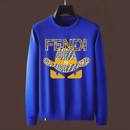 Wholesale Fendi Hoodies Long Sleeved For Men #1394139 $48.00 USD, Wholesale Quality Replica Fendi Hoodies