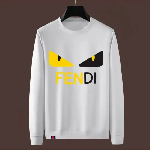 Wholesale Fendi Hoodies Long Sleeved For Men #1394202 $48.00 USD, Wholesale Quality Replica Fendi Hoodies