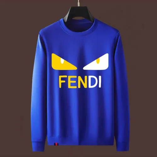 Wholesale Fendi Hoodies Long Sleeved For Men #1394204 $48.00 USD, Wholesale Quality Replica Fendi Hoodies