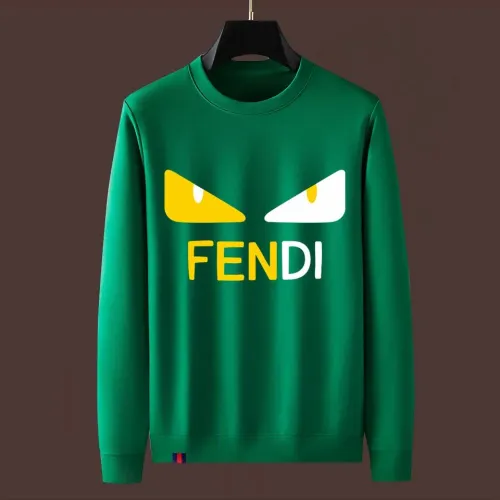 Wholesale Fendi Hoodies Long Sleeved For Men #1394205 $48.00 USD, Wholesale Quality Replica Fendi Hoodies