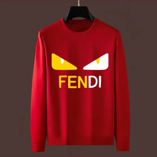 Wholesale Fendi Hoodies Long Sleeved For Men #1394206 $48.00 USD, Wholesale Quality Replica Fendi Hoodies