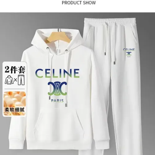 Wholesale Celine Tracksuits Long Sleeved For Men #1394256 $80.00 USD, Wholesale Quality Replica Celine Tracksuits