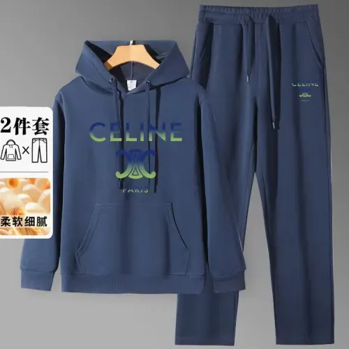 Wholesale Celine Tracksuits Long Sleeved For Men #1394258 $80.00 USD, Wholesale Quality Replica Celine Tracksuits