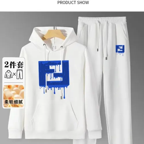 Wholesale Fendi Tracksuits Long Sleeved For Men #1394283 $80.00 USD, Wholesale Quality Replica Fendi Tracksuits