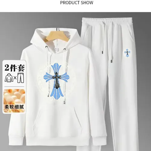 Wholesale Chrome Hearts Tracksuits Long Sleeved For Men #1394286 $80.00 USD, Wholesale Quality Replica Chrome Hearts Tracksuits