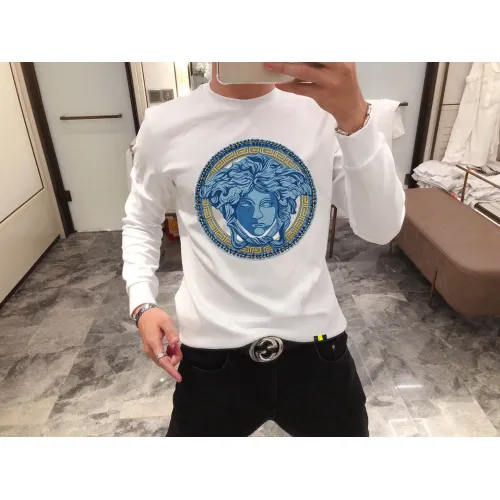 Wholesale Versace Hoodies Long Sleeved For Men #1394348 $48.00 USD, Wholesale Quality Replica Versace Hoodies
