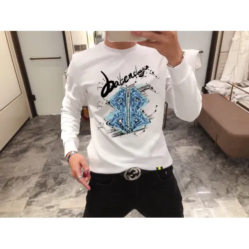 Wholesale Balenciaga Hoodies Long Sleeved For Men #1394355 $48.00 USD, Wholesale Quality Replica Balenciaga Hoodies
