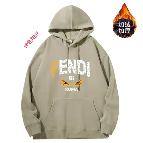 Wholesale Fendi Hoodies Long Sleeved For Unisex #1394466 $52.00 USD, Wholesale Quality Replica Fendi Hoodies