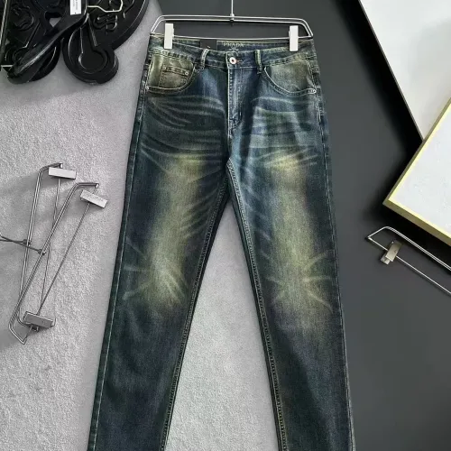 Replica Prada Jeans For Men #1394513 $68.00 USD for Wholesale