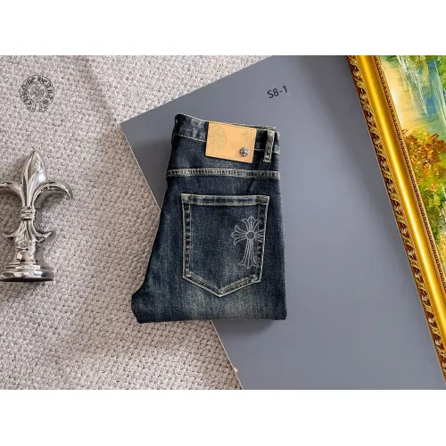 Wholesale Chrome Hearts Jeans For Men #1394522 $48.00 USD, Wholesale Quality Replica Chrome Hearts Jeans