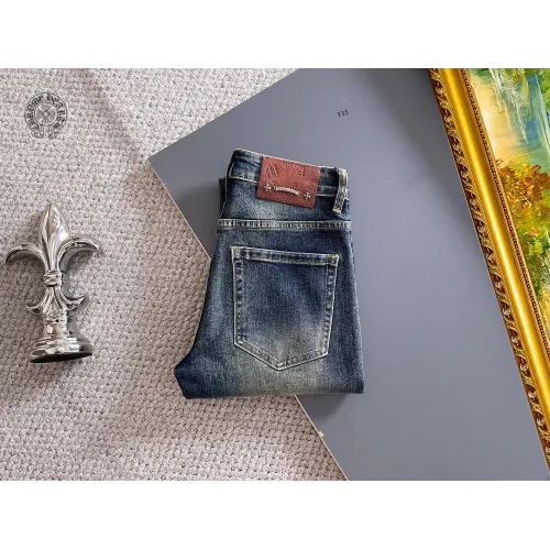Wholesale Chrome Hearts Jeans For Men #1394530 $48.00 USD, Wholesale Quality Replica Chrome Hearts Jeans