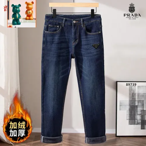 Replica Prada Jeans For Men #1394533 $52.00 USD for Wholesale