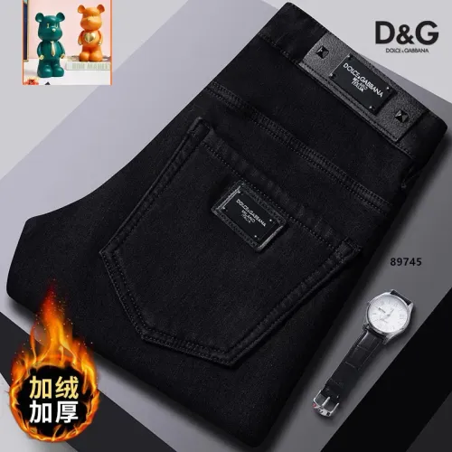 Wholesale Dolce &amp; Gabbana D&amp;G Jeans For Men #1394536 $52.00 USD, Wholesale Quality Replica Dolce &amp; Gabbana D&amp;G Jeans