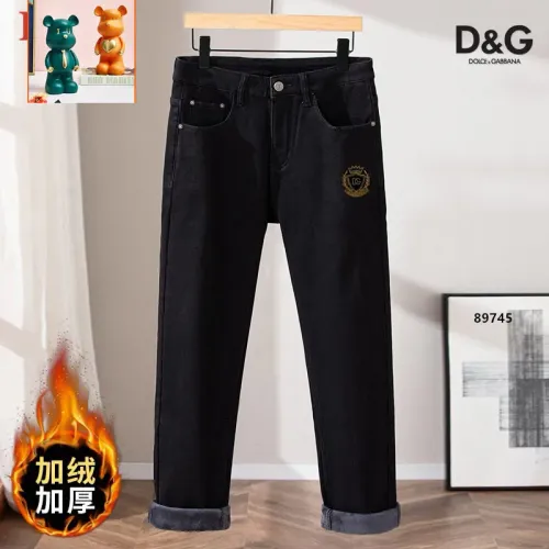 Replica Dolce & Gabbana D&G Jeans For Men #1394536 $52.00 USD for Wholesale