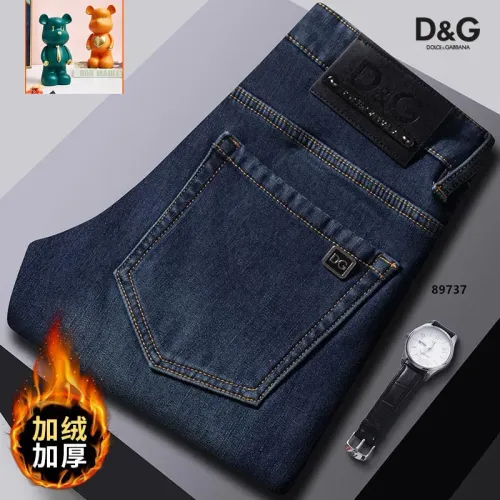 Replica Dolce & Gabbana D&G Jeans For Men #1394561 $52.00 USD for Wholesale