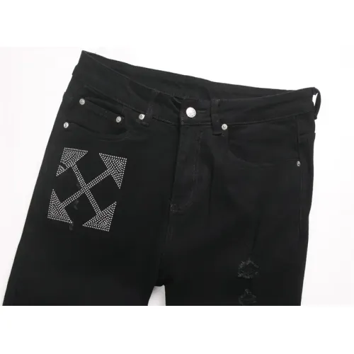 Replica Off-White Jeans For Men #1394577 $48.00 USD for Wholesale