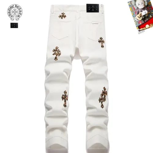 Replica Chrome Hearts Jeans For Men #1394578 $48.00 USD for Wholesale