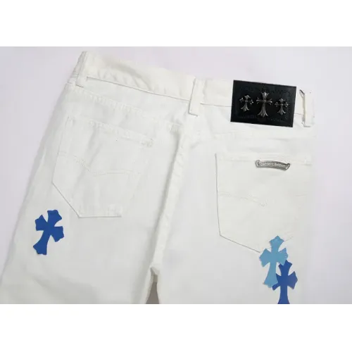Replica Chrome Hearts Jeans For Men #1394579 $48.00 USD for Wholesale